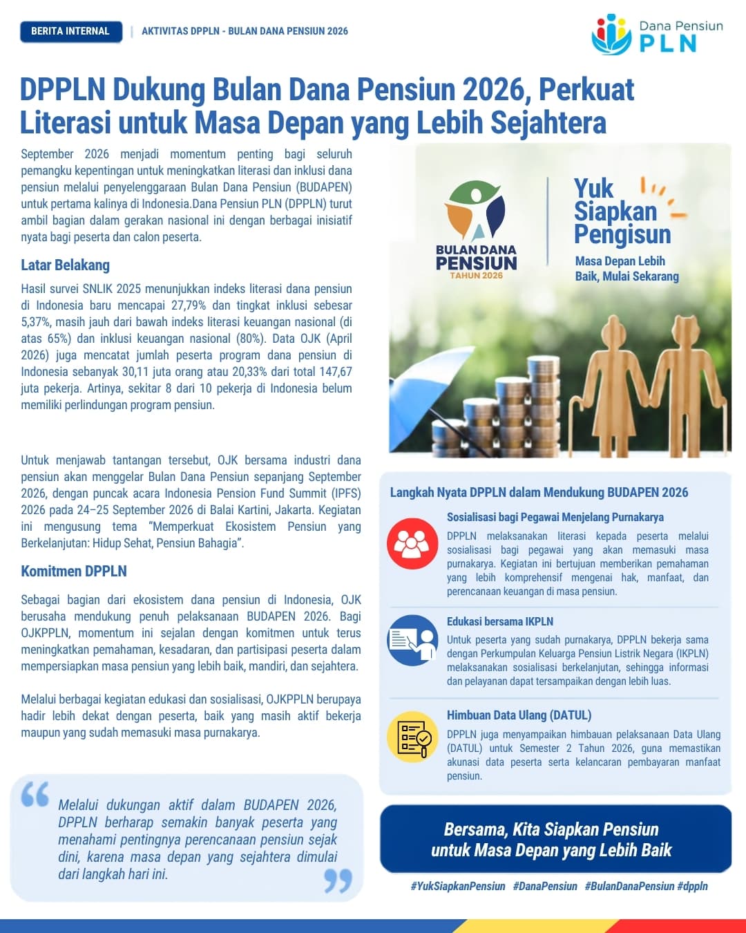 Bulan Dana Pensiun 2026